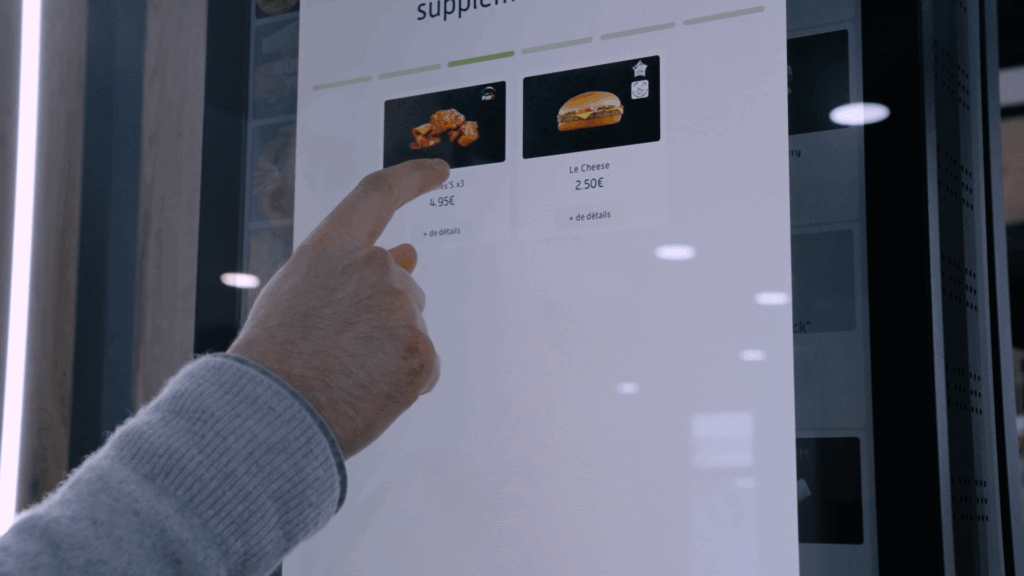 borne de commande recommandations fonctionnalité
