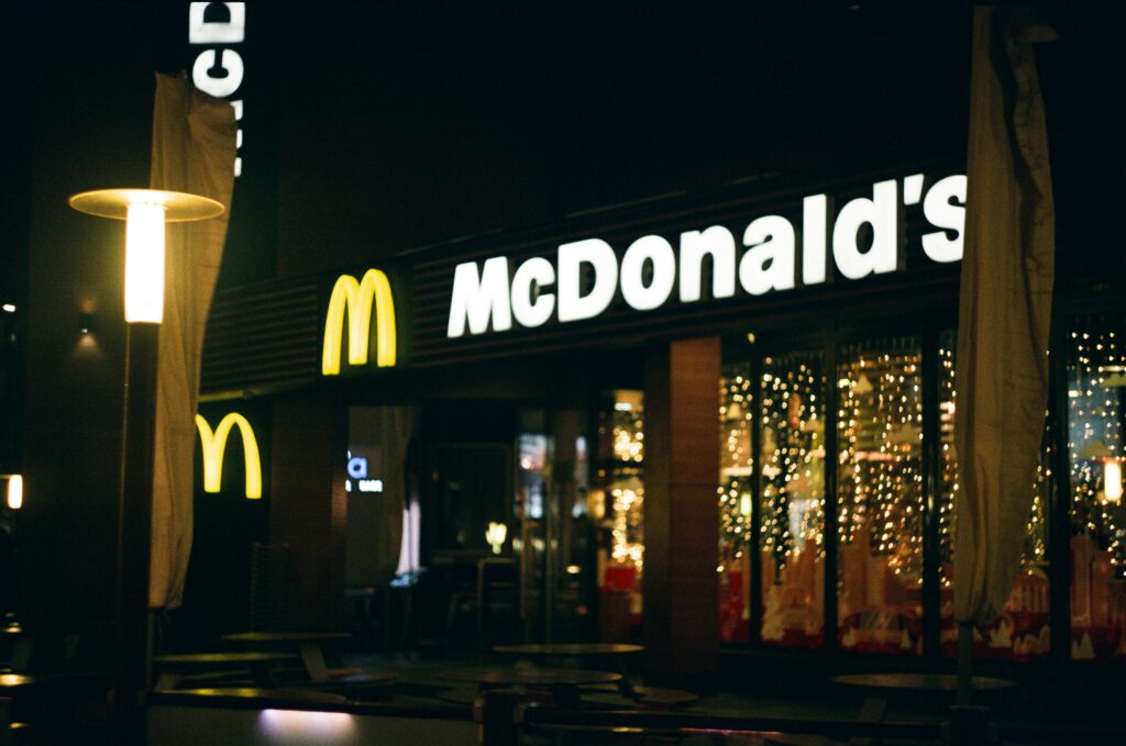 borne de commande mcdo
