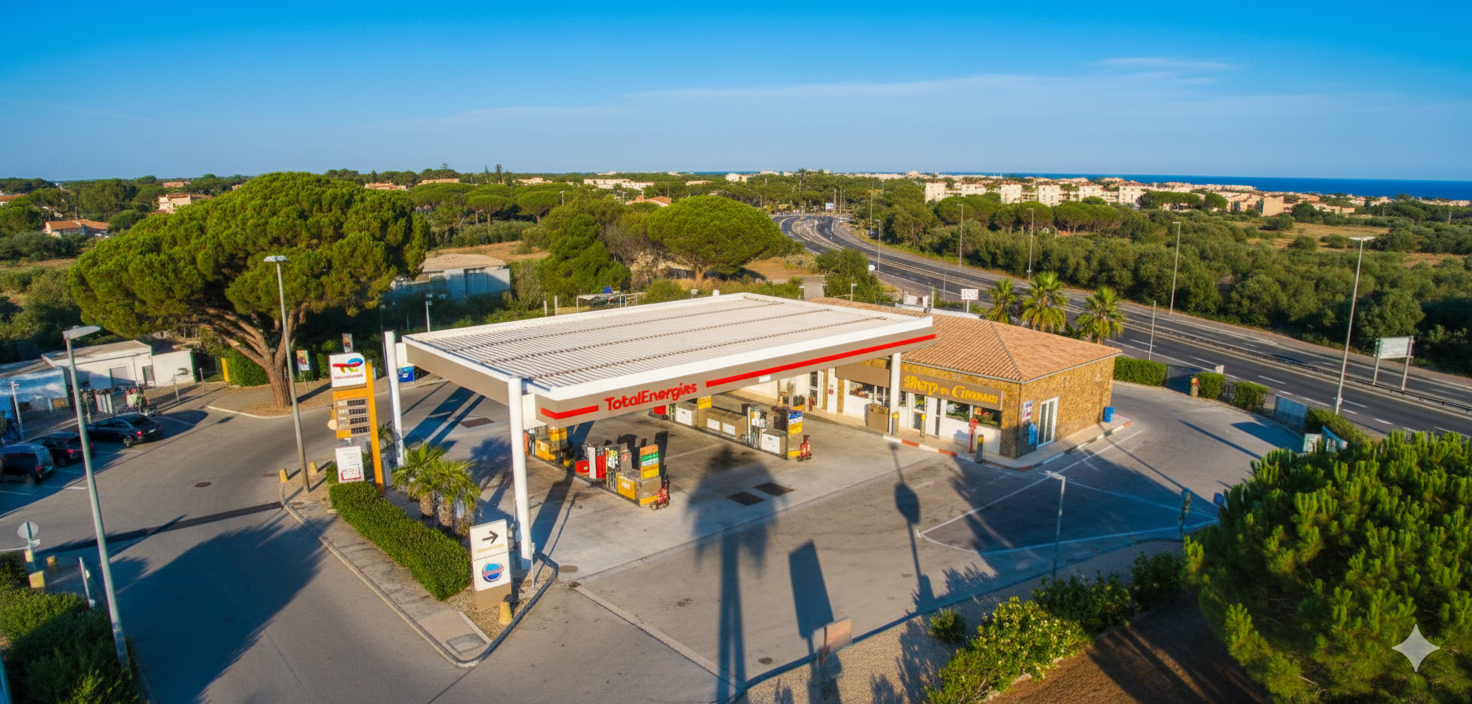 aire de repos fast food total enegies