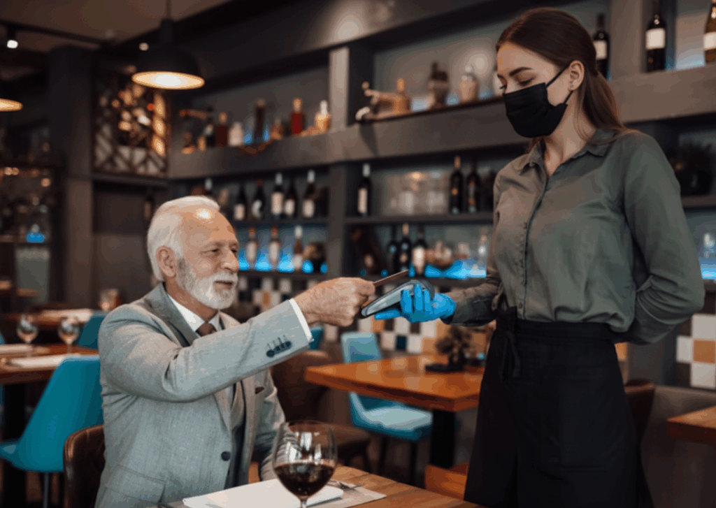 Bonne expérience client en restaurant