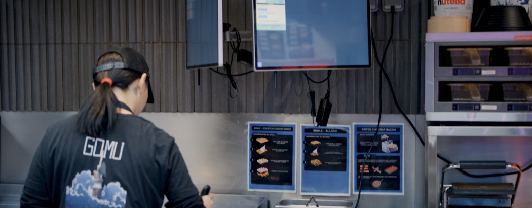 KDS KITCHEN DISPLAY SYSTEM chez gomu de bill