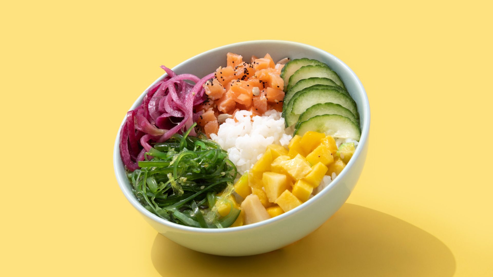 Poke bowl fast food Nice