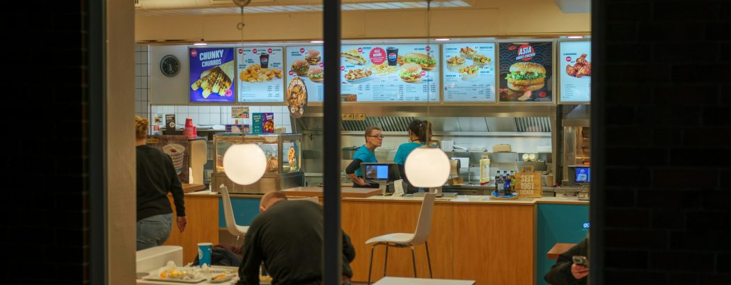 fast food et digital